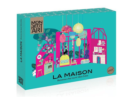 Duży składany domek dla lalek 35cm - Izumi