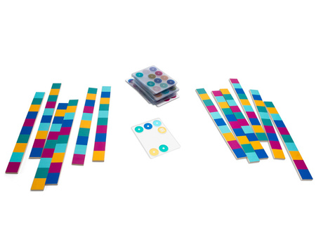 BS Toys, drewniana gra logiczna Dopasuj kolorowy wzór