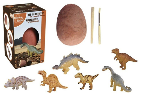 Bones&More, Duża figurka dinozaura - wykopalisko z jajka 10 cm