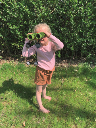 Navir, Lornetka zielono-pomaranczowa z osłoną i paskiem USZKODZONE OPAKOWANIE RABAT 5%