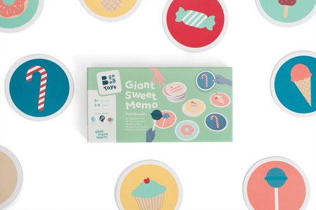 BS Toys, Gra pamięciowa - Dopasuj pary