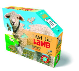 MADD CAPP,  Puzzle konturowe I AM LIL' - Jagnię 100 elem.