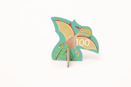 Scratch, Dmuchawka XL / 3 lotki przyssawki / 5 celów DINO