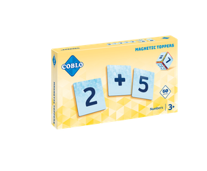 COBLO, nakładki na klocki  - Cyfry 60 szt