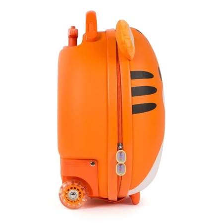 Walizka na kółkach dla dzieci 42x30x22 cm - Boppi Tygrys